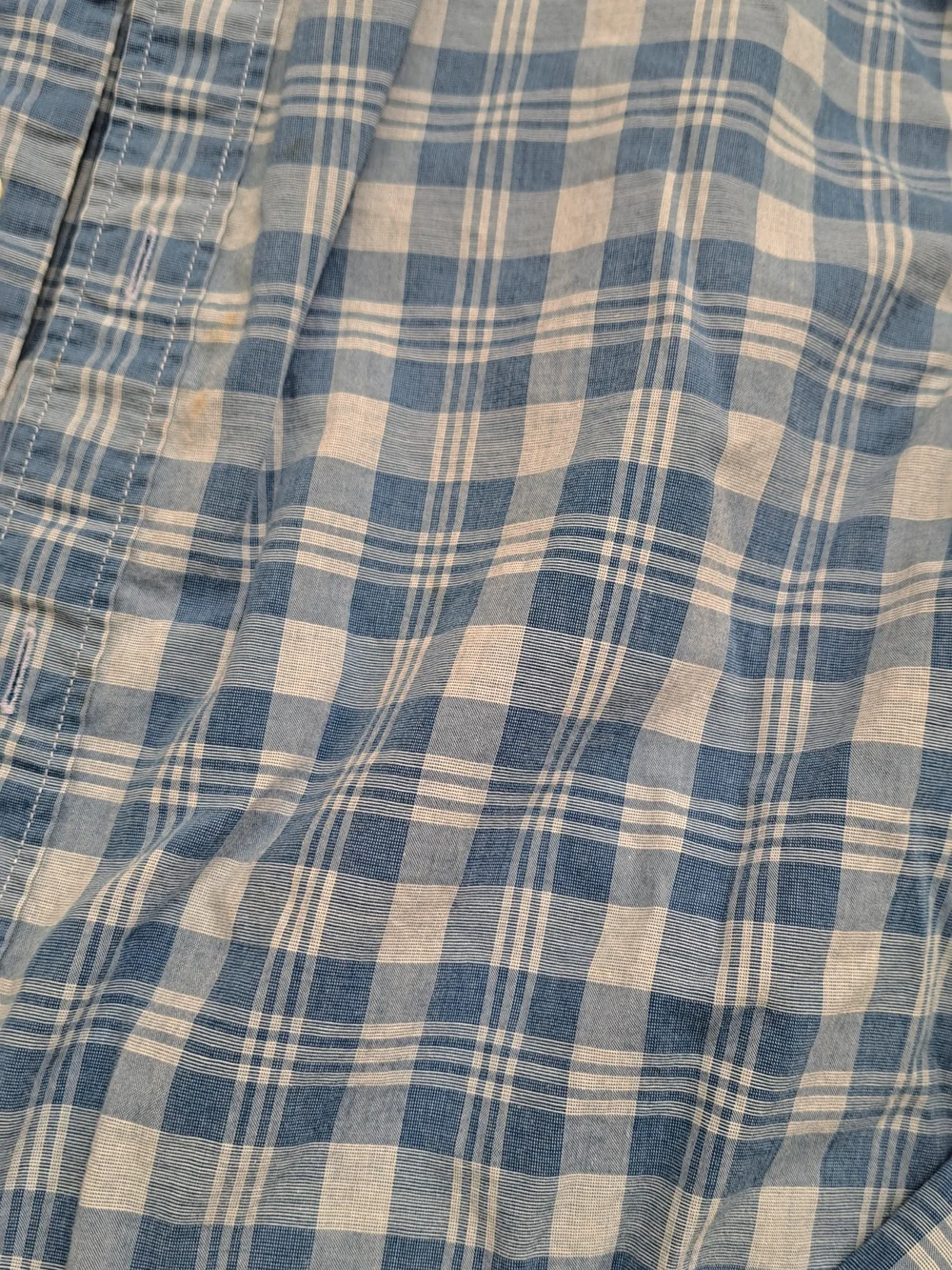 Banana Republic soft plaid
